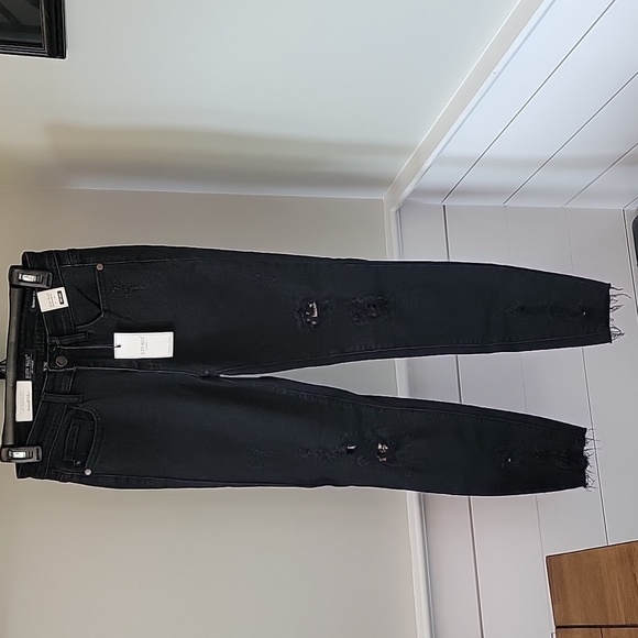 Judy blue black cheetah patch jeans - Picture 1 of 5